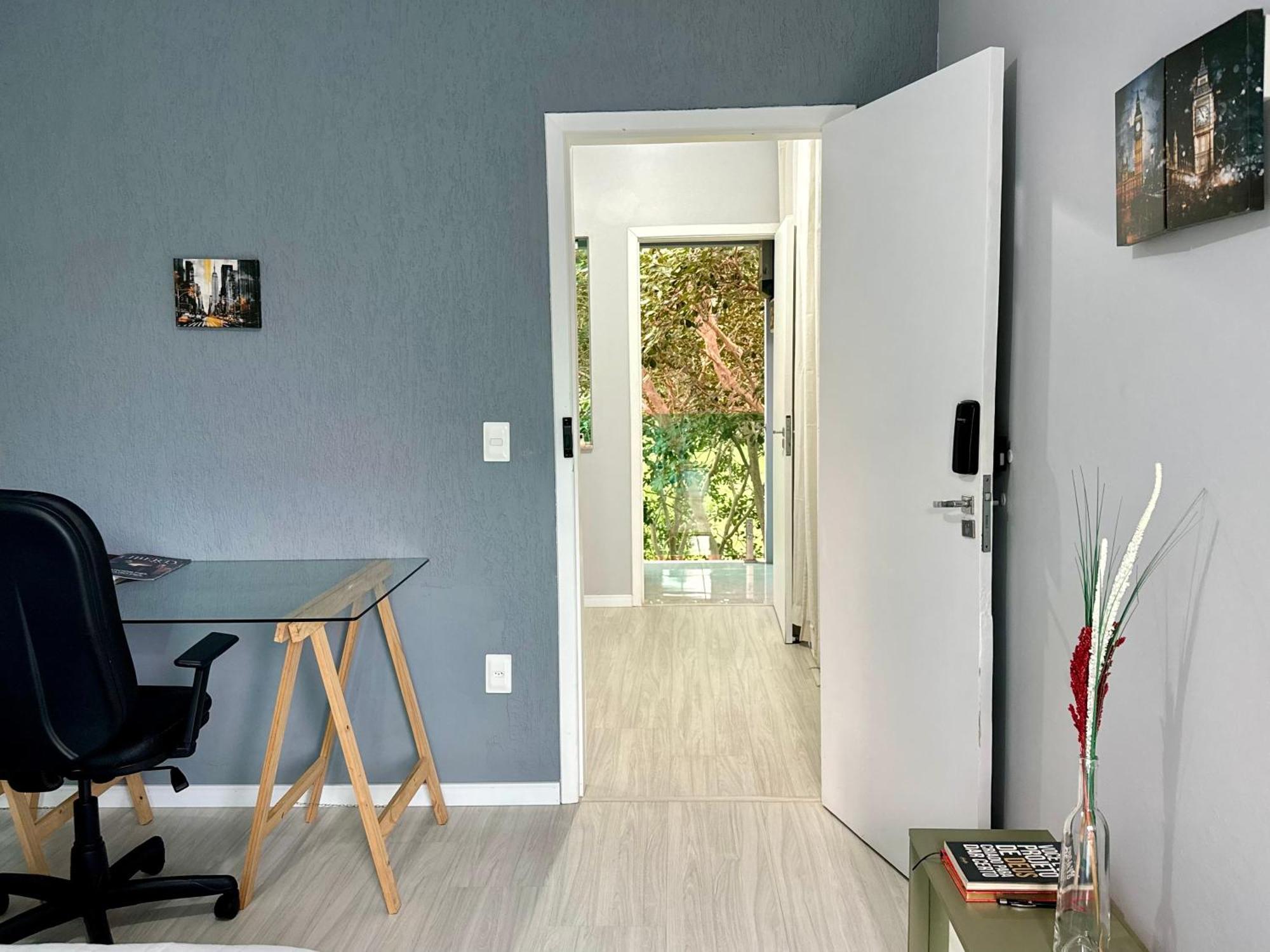 Quarto Confortavel Com Tv, Ar E Sacada Vista Jardim Florianópolis Exterior foto